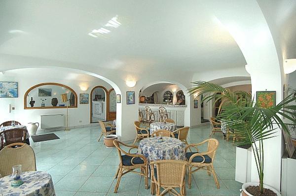 Hotel Le Fioriere Praiano Étterem fotó